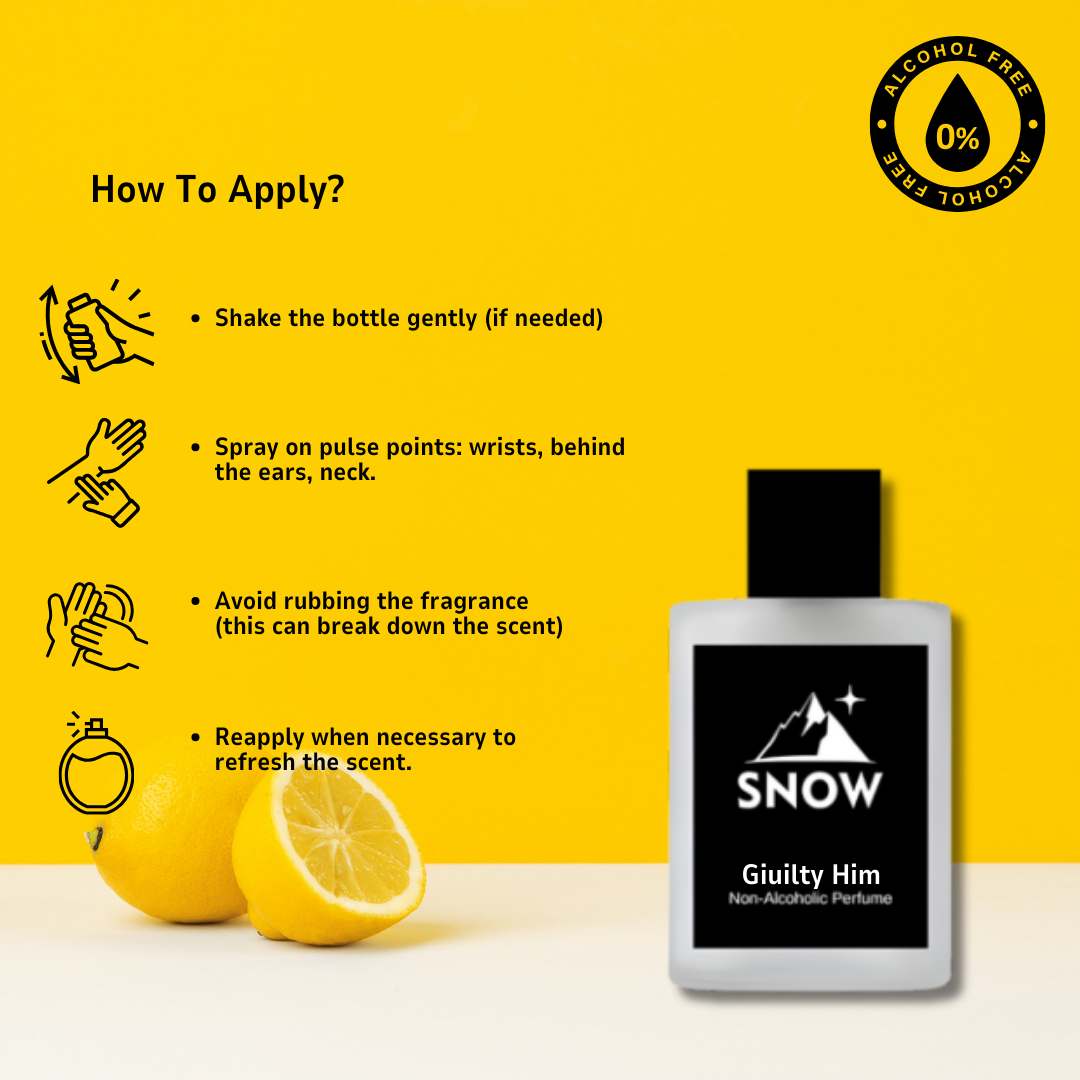 Giuilty Him - Alcohol-Free Perfume