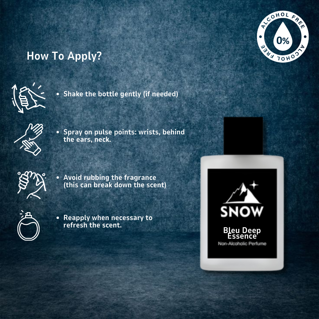 Bleu Deep Essence - Alcohol-Free Perfume