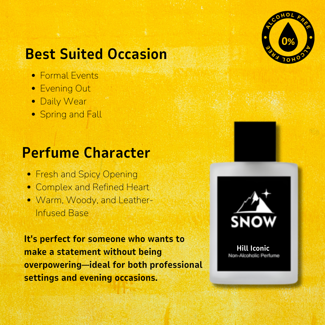 Hill Iconic - Alcohol-Free Perfume