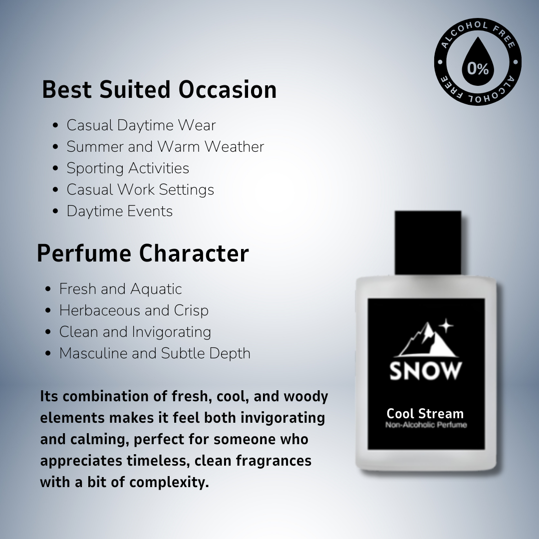 Cool Stream - Alcohol-Free Perfume
