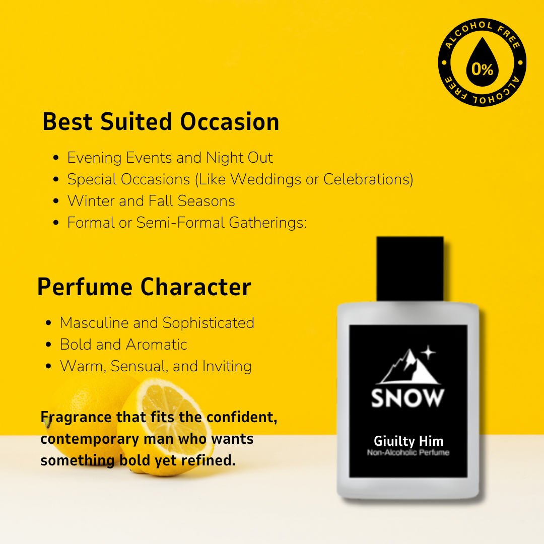 Giuilty Him - Alcohol-Free Perfume