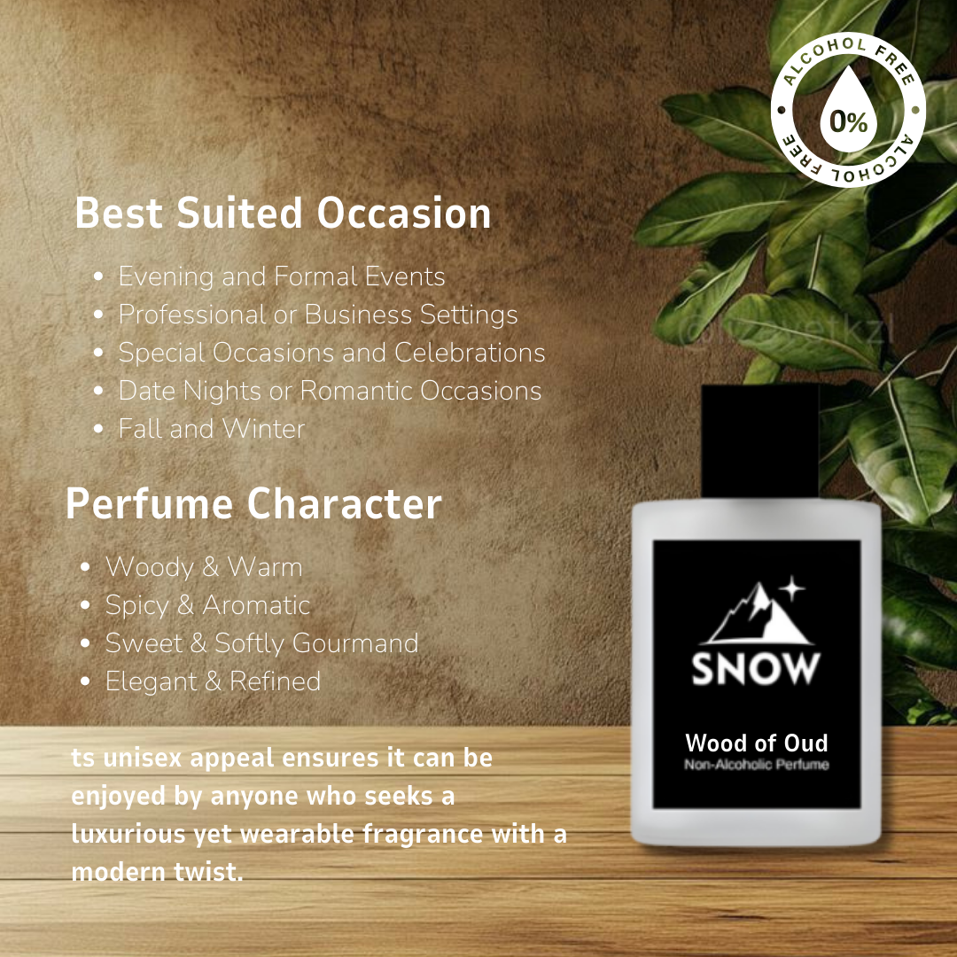 Wood of Oud - Alcohol-Free Perfume